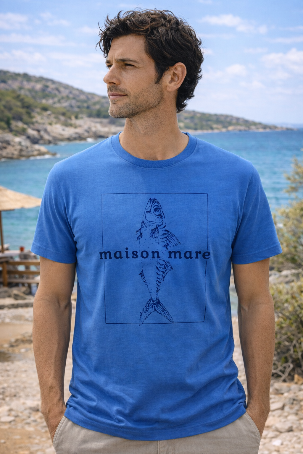 T-shirt Unisex - "Iconique Azzuro"
