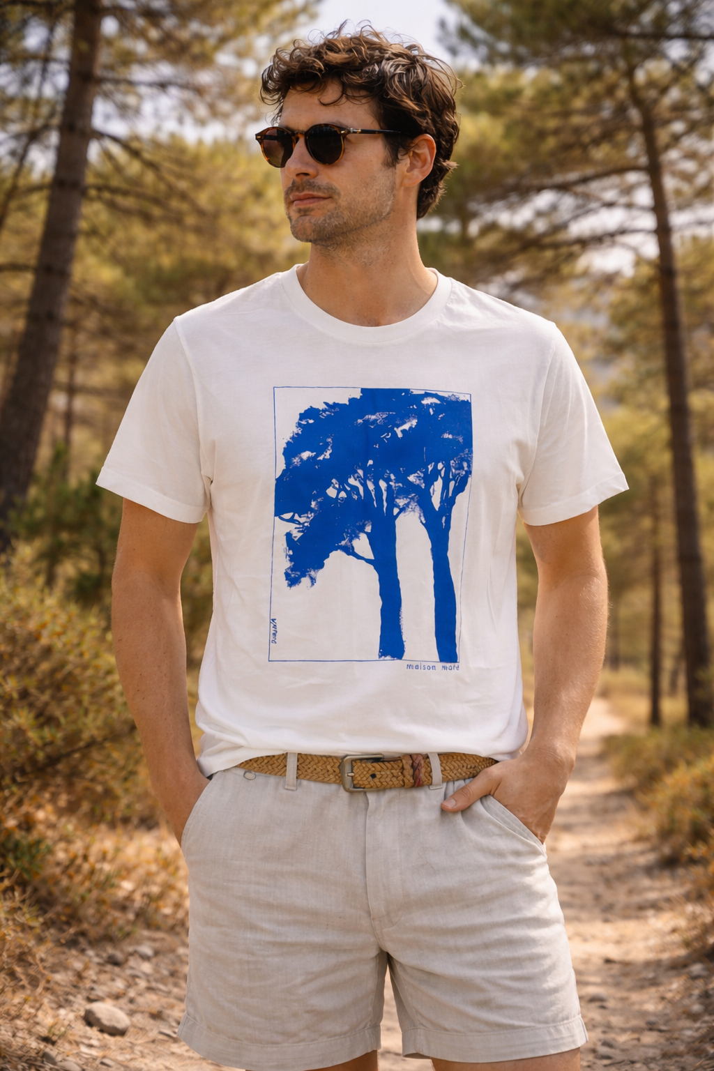 T-shirt Unisex - Pin majorelle - L au XXL