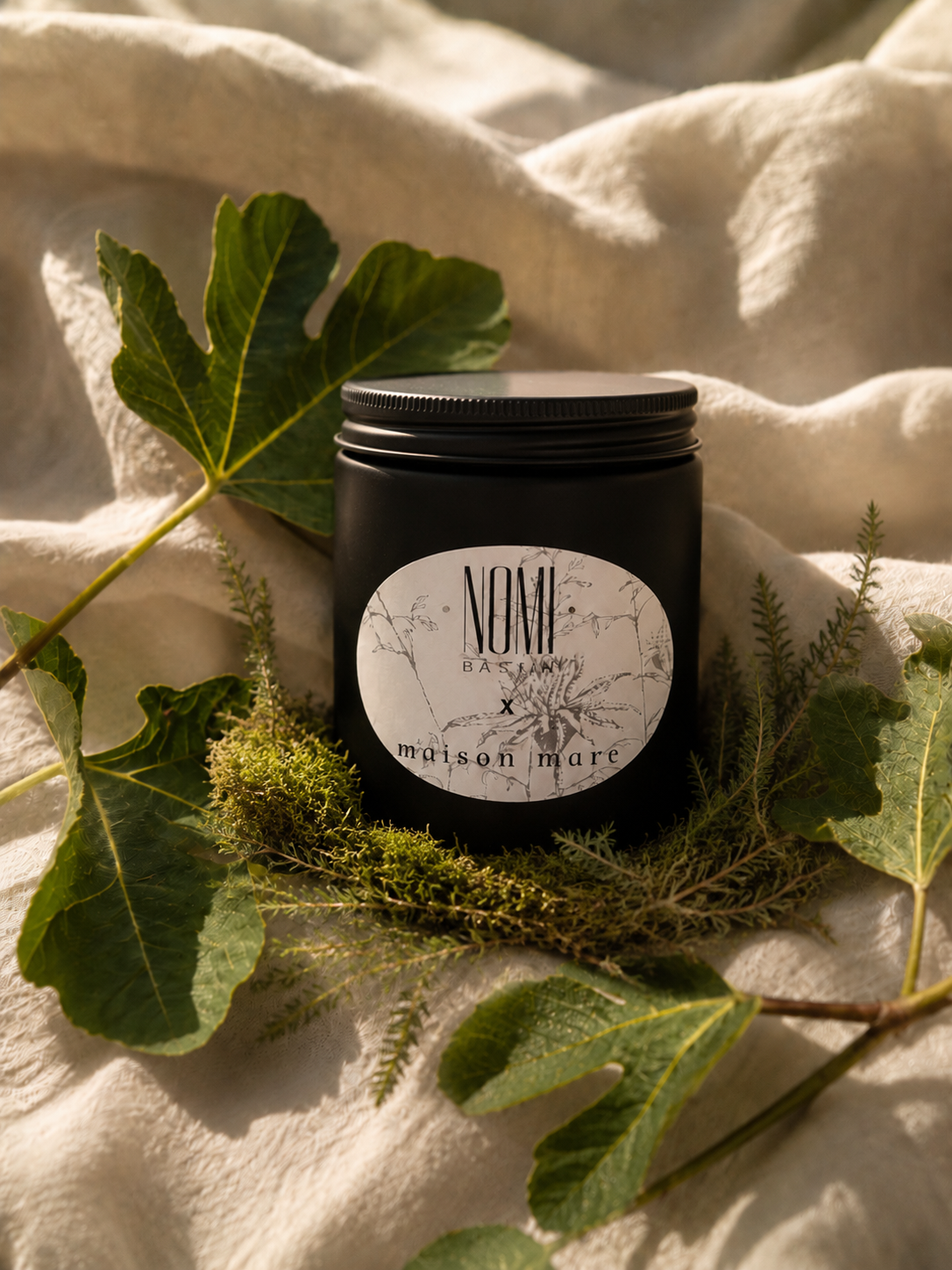 La bougie maison mare X NOMI