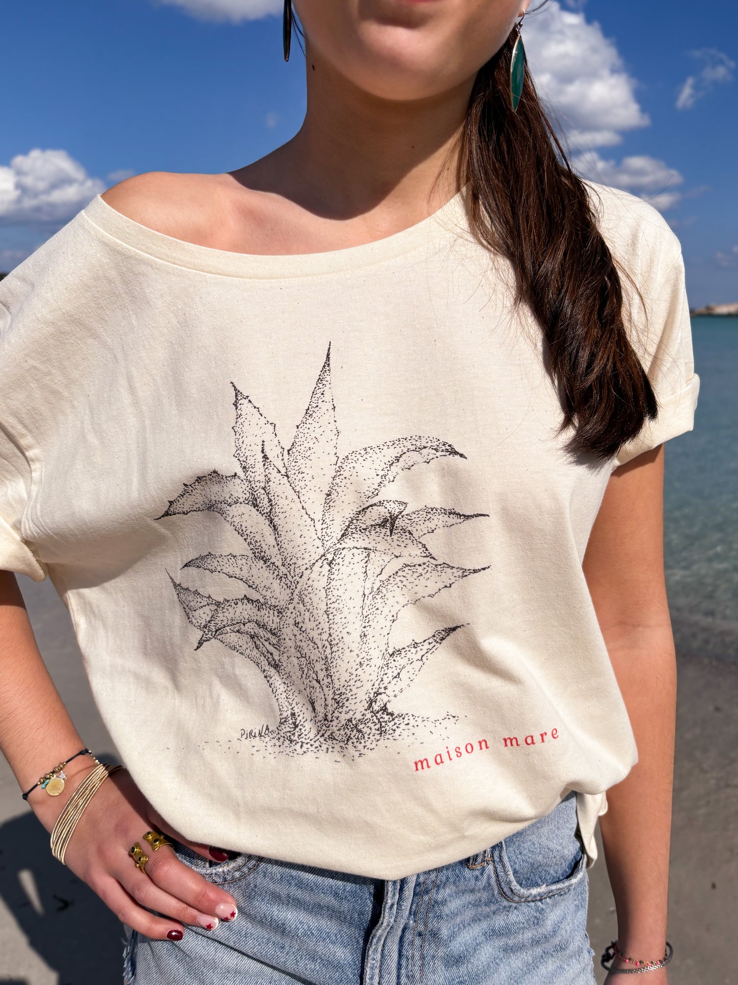 T-shirt Femme - "Agave"