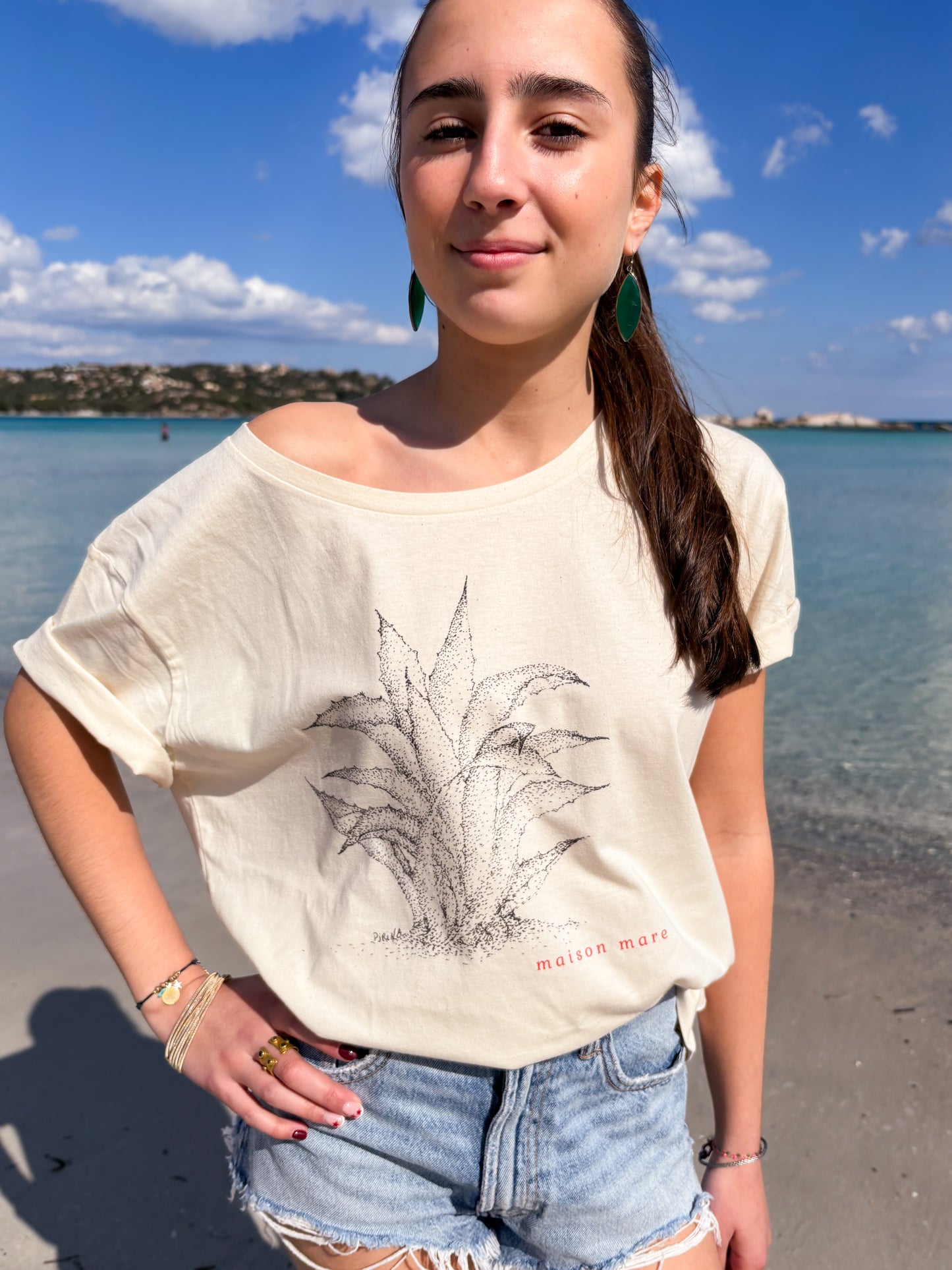 T-shirt Femme - "Agave"