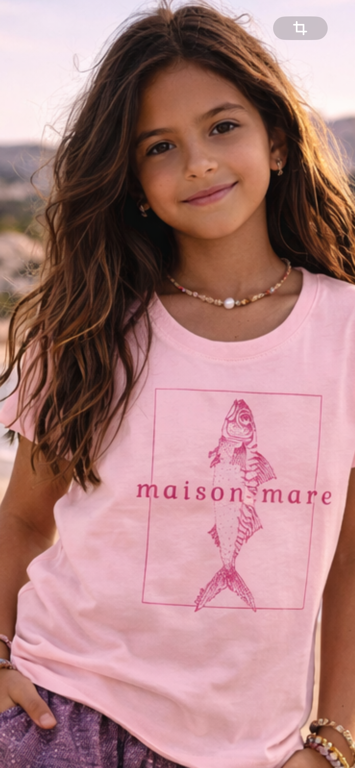 T-shirt enfant - "Anna Pink"