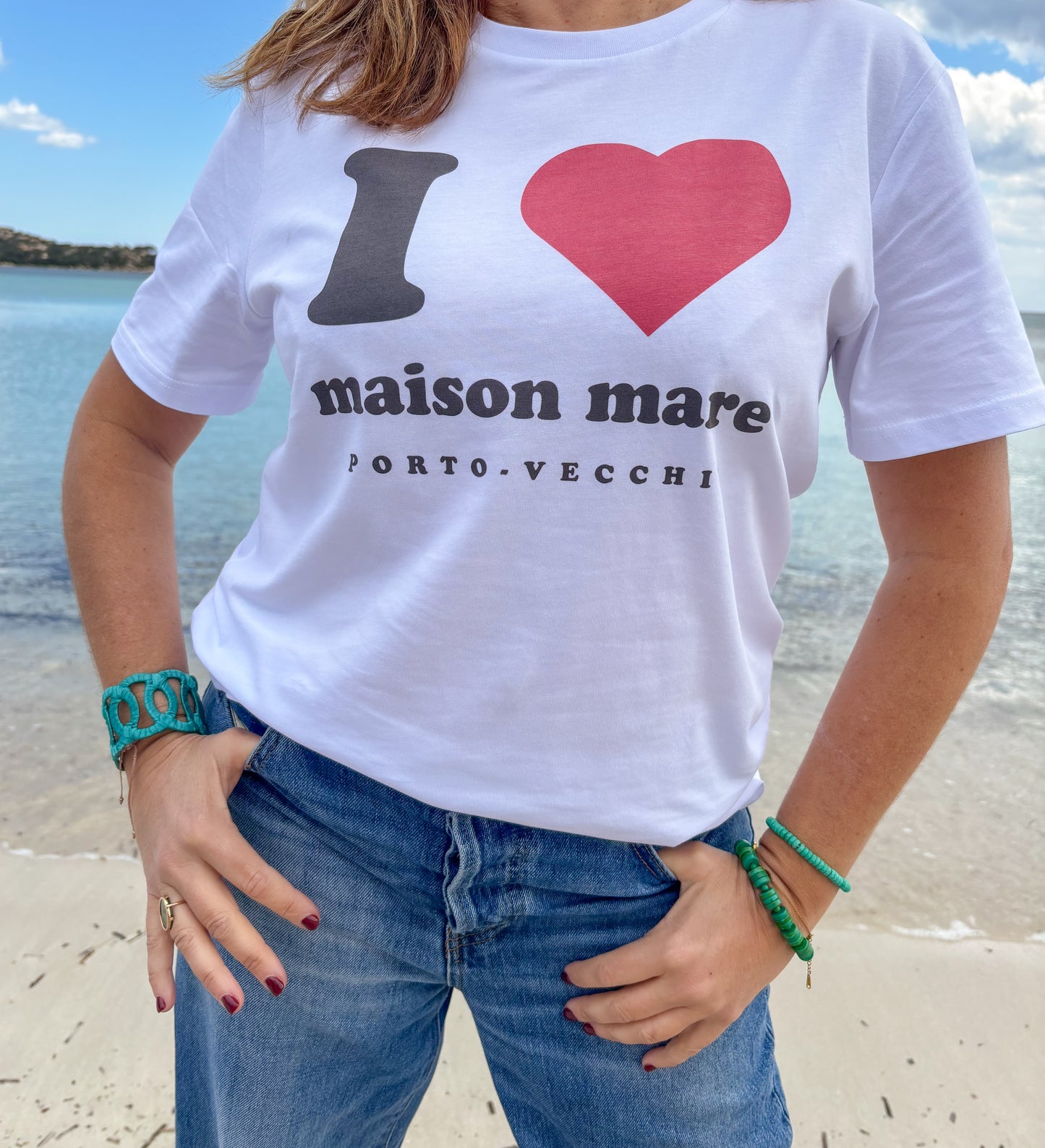 T-shirt Unisex - I love maison mare